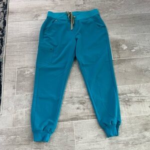 Figs Women’s Zamora Jogger Scrub Pants. Size M. PO 1772 Teal
